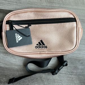 Adidas rose gold Fanny pack. New with tags.